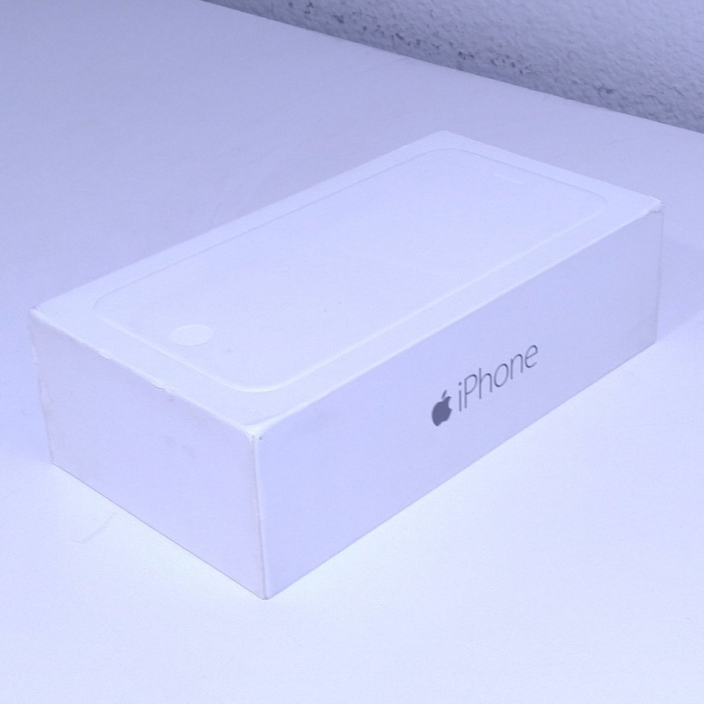 APPLE iPHONE 6 BOX ONLY 16GB Original Packaging OEM Steve Jobs STICKERS 2014 USA